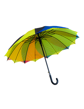 Colorful layered Umbrella