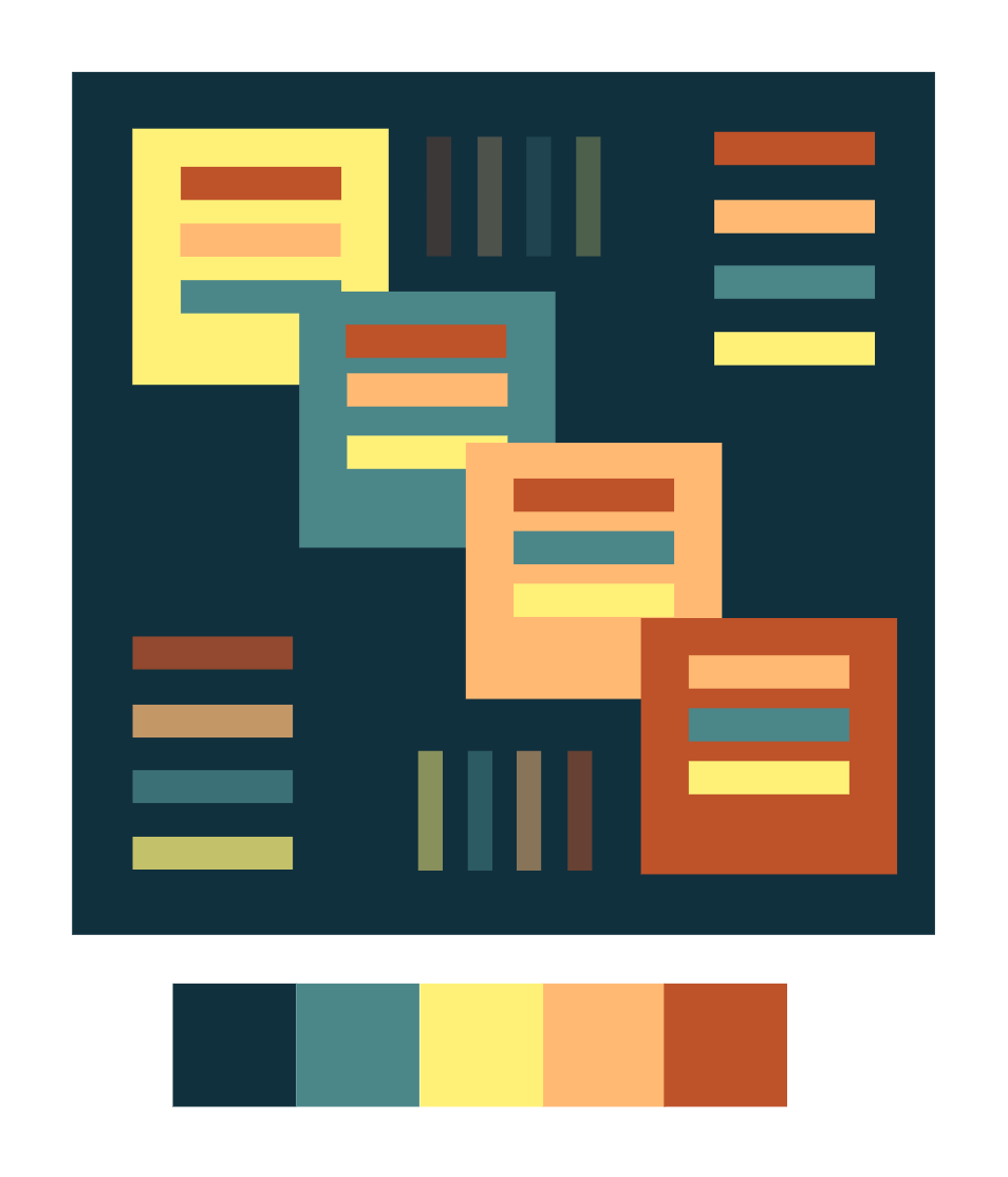 color interaction and opacity test